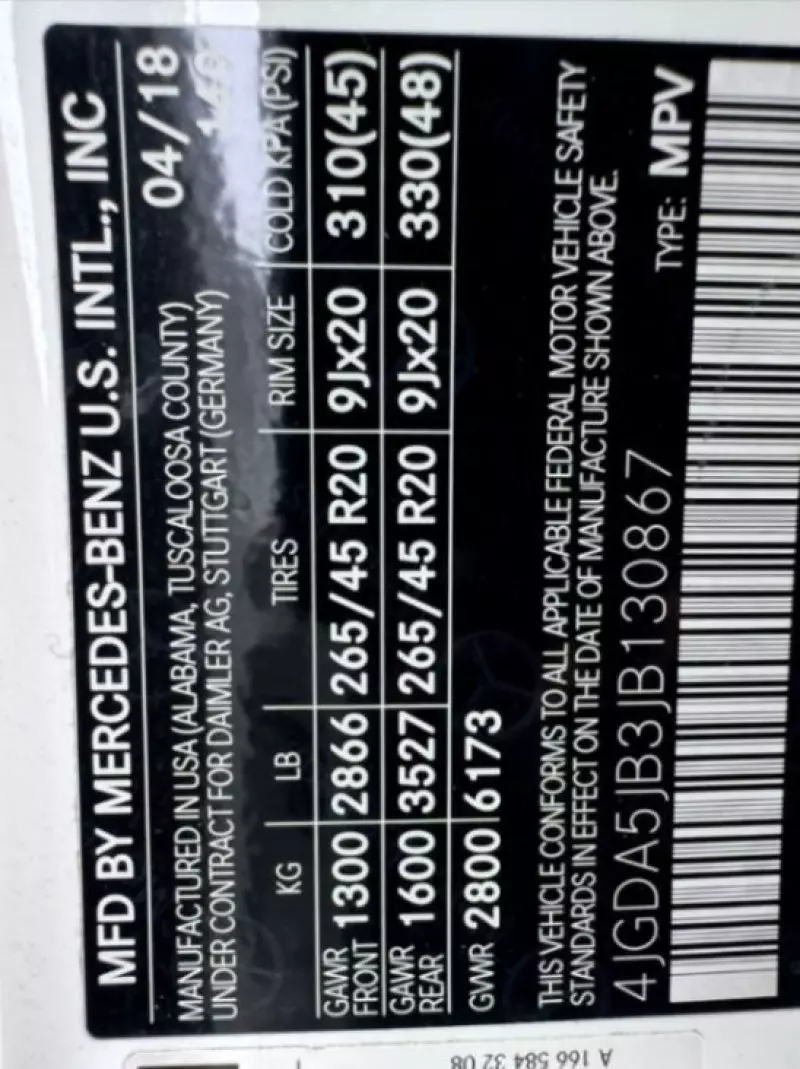 Mercedes-Benz GLE-Class   - 2018