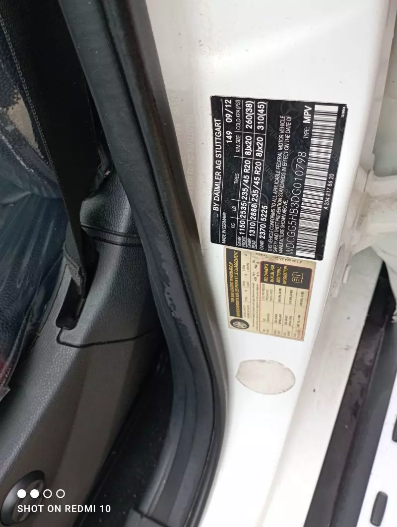 Mercedes-Benz GLK 350 - 2013