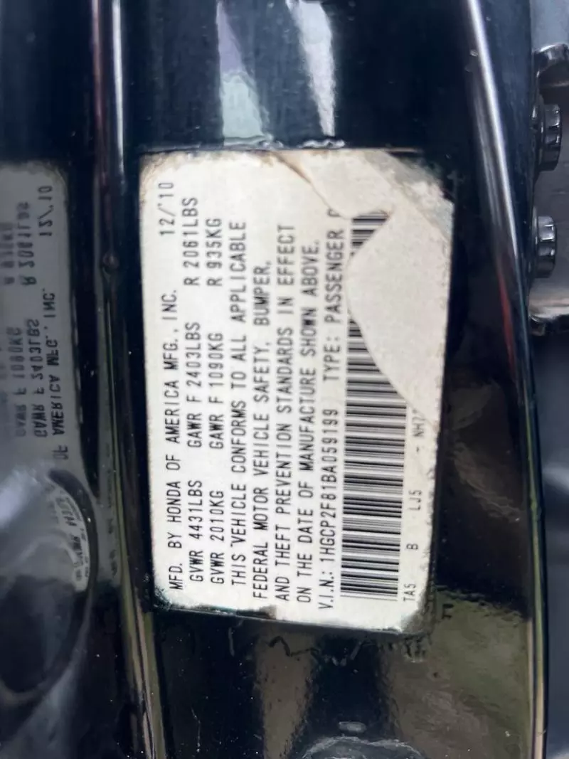 Honda Accord   - 2011