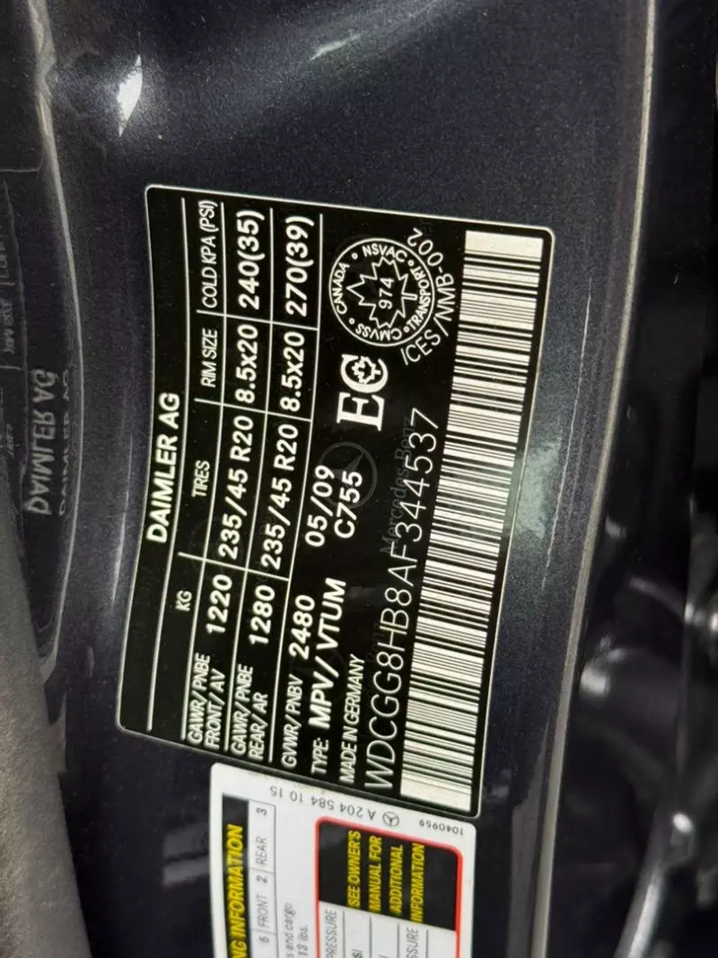 Mercedes-Benz GLK 350   - 2009