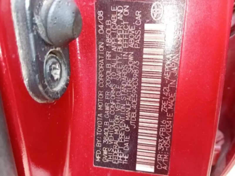 Toyota Corolla   - 2009