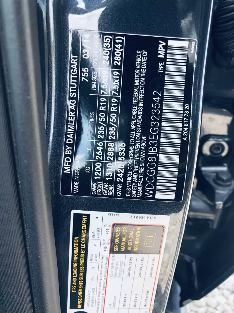 Mercedes-Benz GLK 350   - 2014
