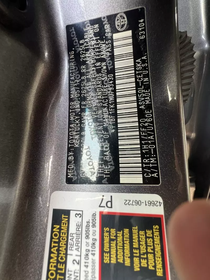 Toyota Camry   - 2017