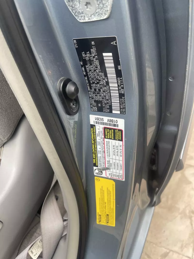 Toyota Sienna   - 2008