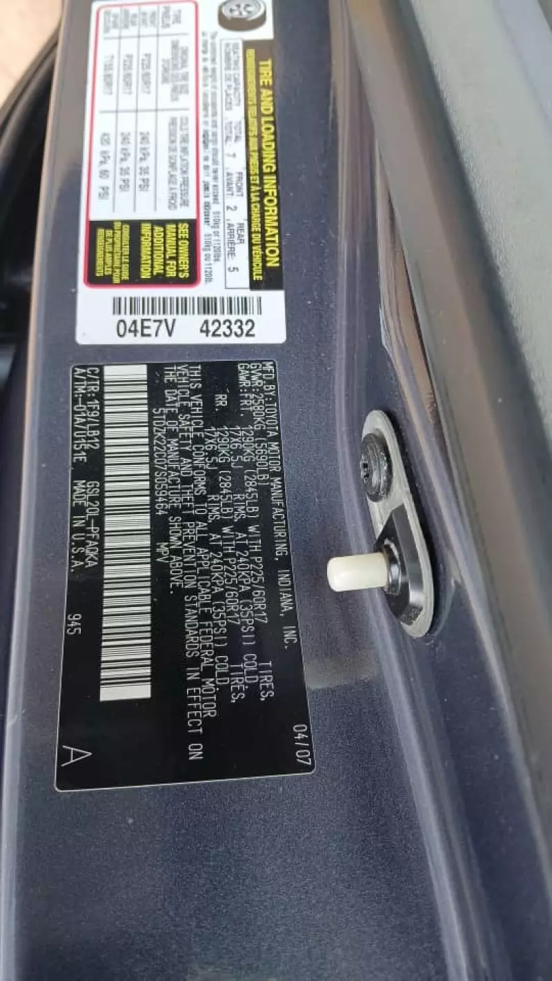 Toyota Sienna   - 2008