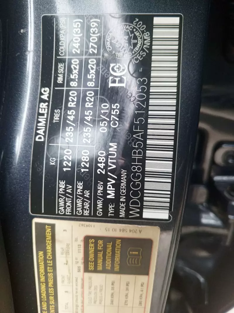 Mercedes-Benz GLK 350   - 2010