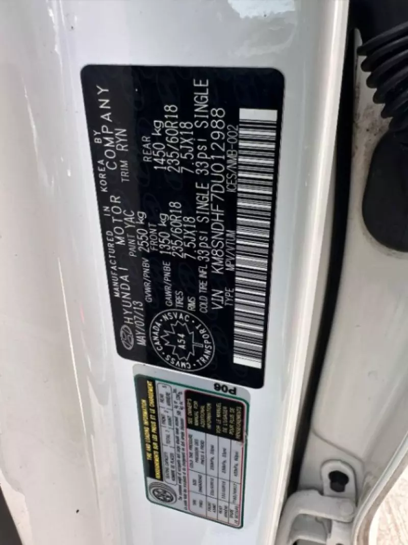 Hyundai Santa Fe   - 2013