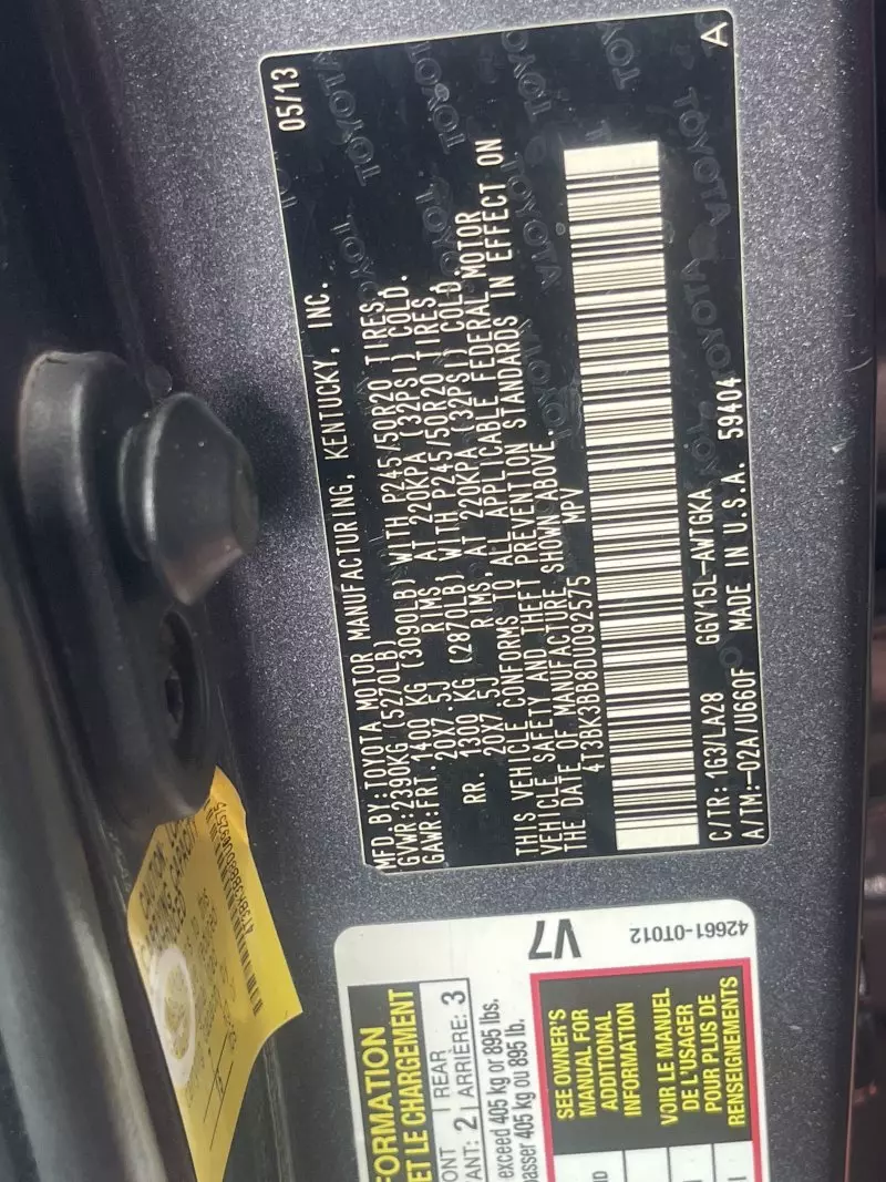 Toyota Venza   - 2013