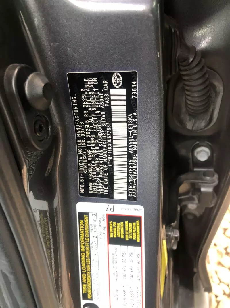 Toyota camry   - 2013