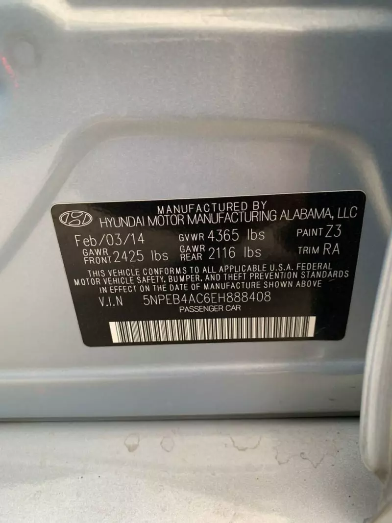 Hyundai Sonata   - 2014