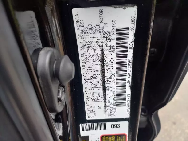 Toyota Tacoma   - 2009