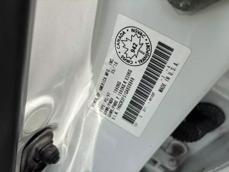 Honda Accord   - 2016