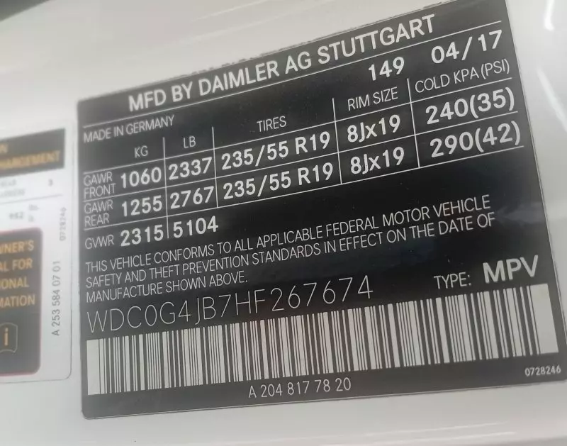 Mercedes-Benz GLC 300   - 2017