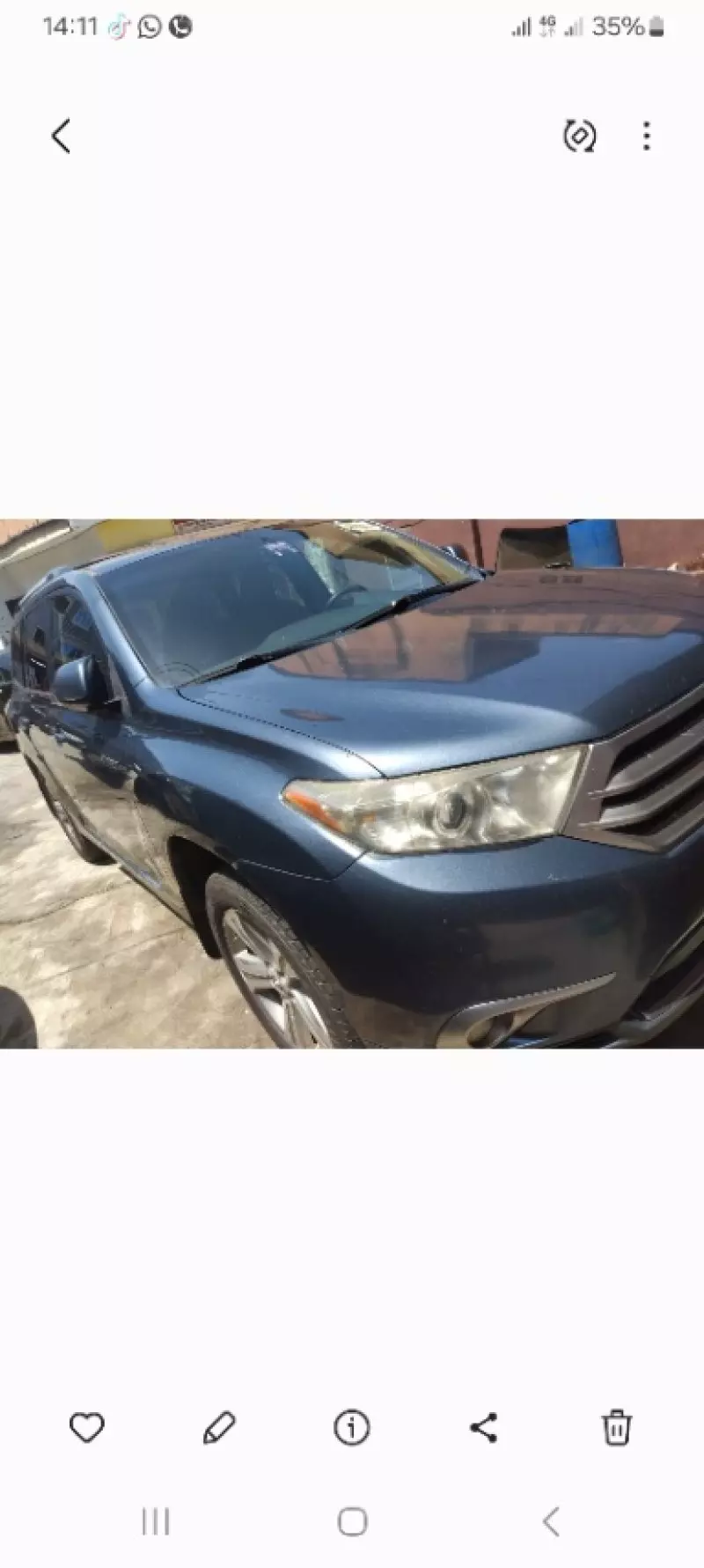 Toyota Highlander   - 2012