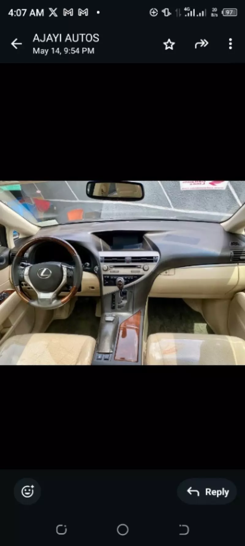 Lexus RX 350   - 2014