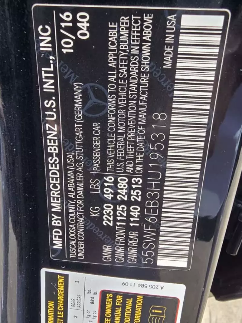 Mercedes-Benz C 43 AMG   - 2017