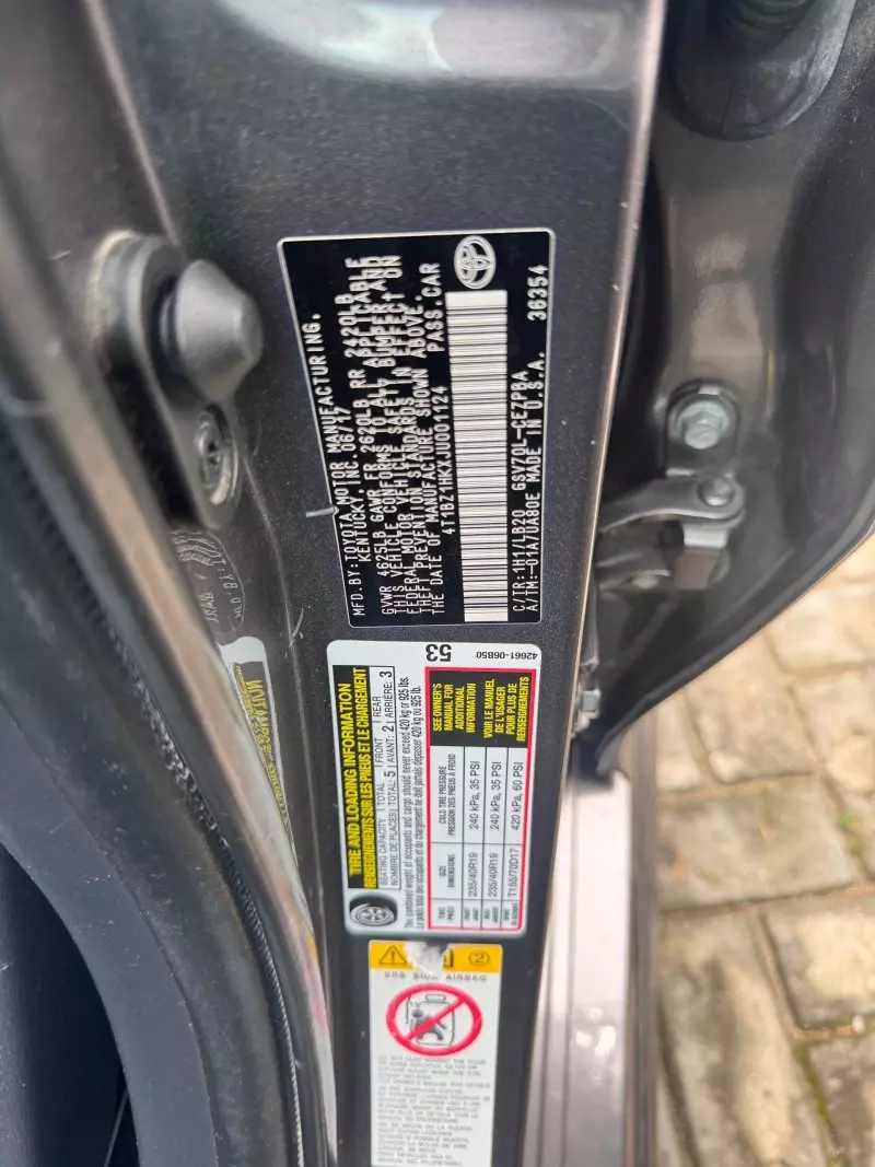 Toyota Camry   - 2018