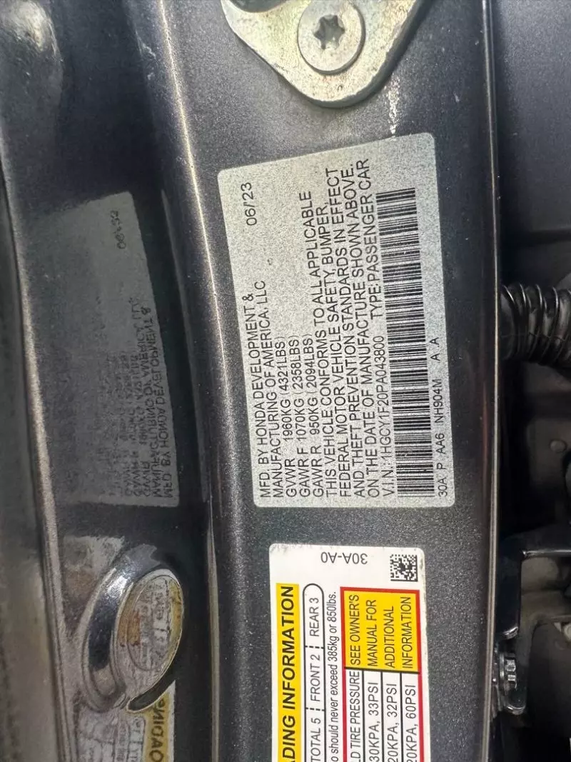 Honda Accord   - 2023